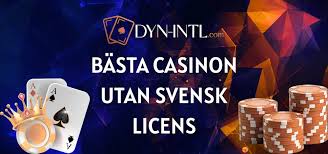 Casino utan svensk licens – Vad du behöver veta