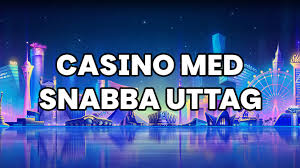 Casinon med Snabba Uttag Allt du Behöver Veta